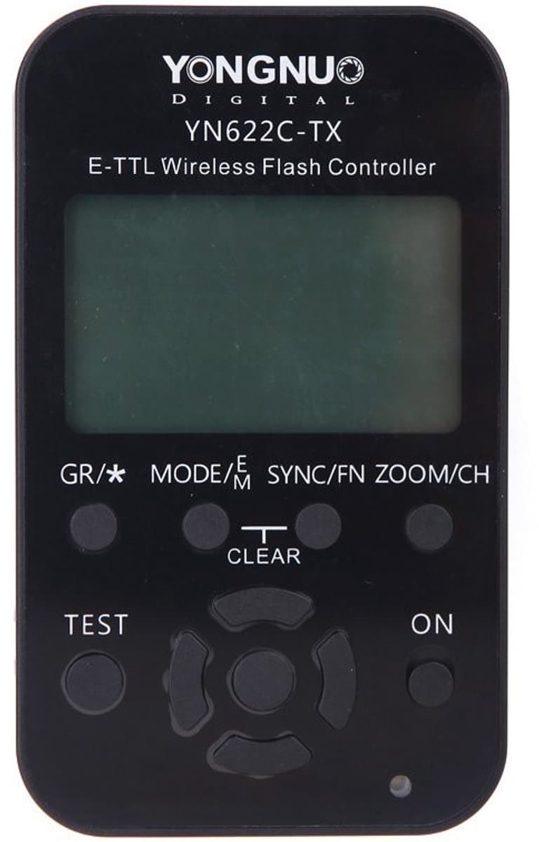 Dailygoods - E-TTL Draadloze Flash Controller - Flitser Trigger - Handige Instellingen - Compact Formaat - Voor Canon - Ideaal voor Fotografie - Gesch