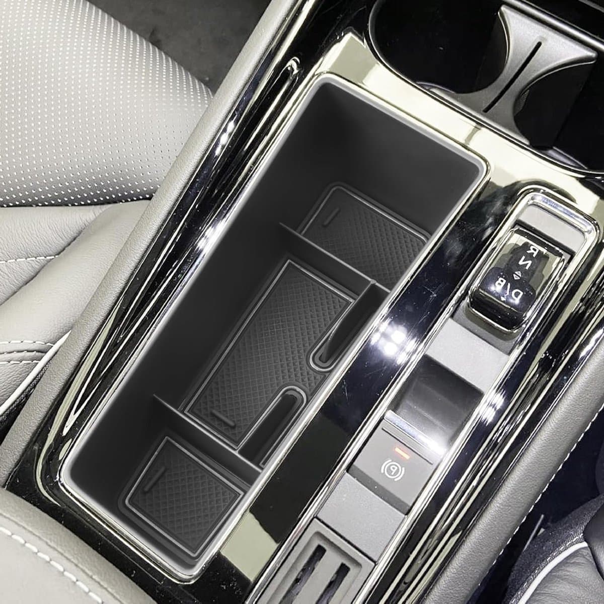 Center Console Organizer voor Skoda Enyaq iV 2021-2025 - Multifunctionele Armsteun, Opbergdoos en Glove Compartment Accessoires voor Efficiënte Ruimtebesparing