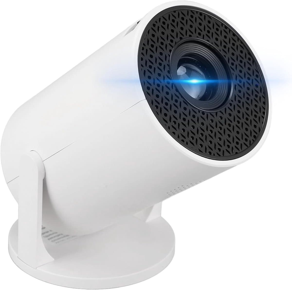 Draagbare 1080P Mini Projector met Draadloze Verbinding, 270° Verstelbare LED en 8000LM Helderheid voor Android Telefoon, USB TV Stick en Laptop - Ideaal voor Thuisbioscoop en Filmavonden
