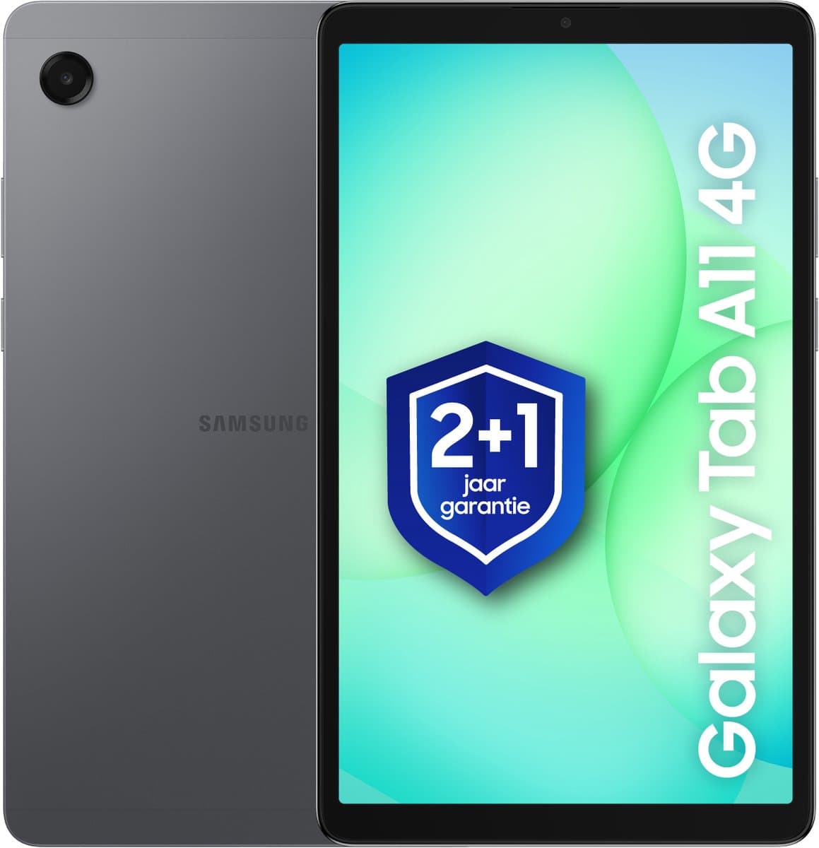 Samsung Galaxy Tab A11 - 4G - 64GB - Gray + 1 jaar extra garantie