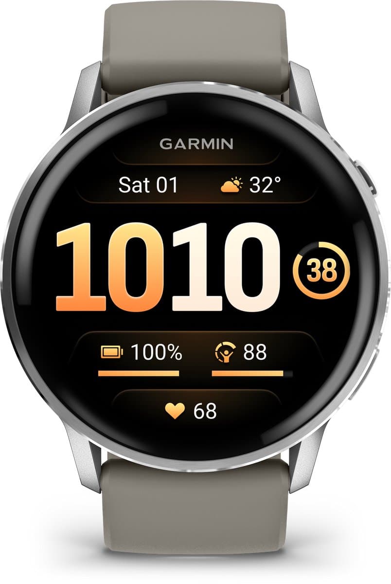 Garmin Venu 4 Zilver/Grijs 45 mm