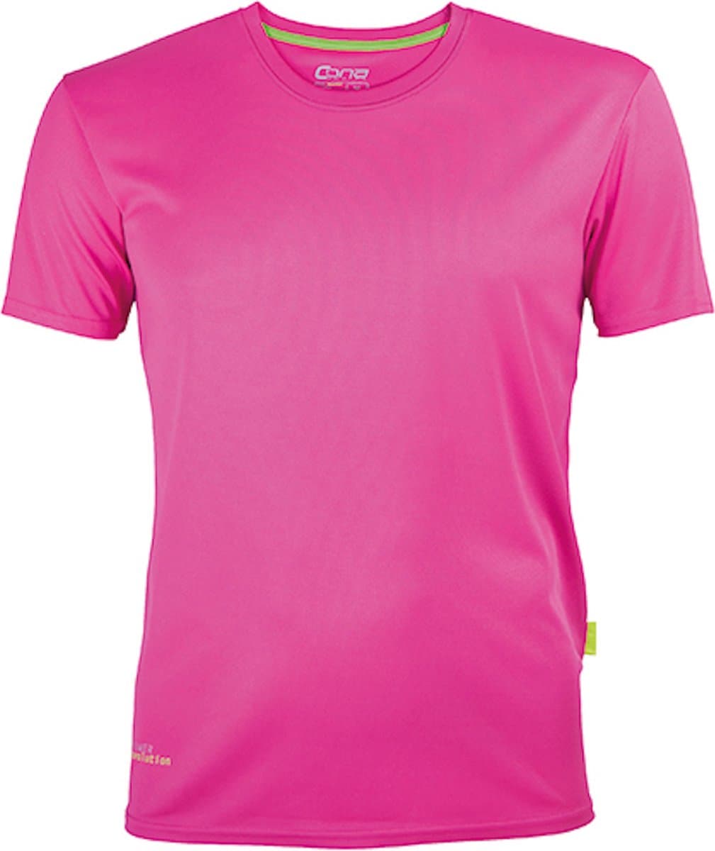 Herensportshirt 'Evolution Tech Tee' met korte mouwen Magenta - 3XL