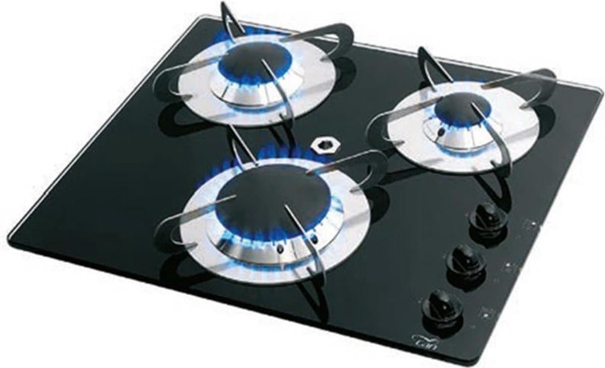 CAN PV1352 gas Kookplaat met 3 Branders inbouw