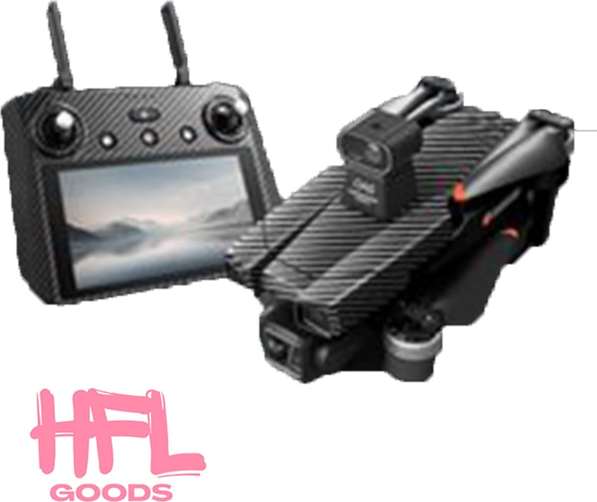 HFL Goods Drone - Gps Fpv Rc 5G Wifi Drone- 5 G Wifi - 8K Professioneel -Opvouwbaar - Opstakel Vermijdend - Zwart