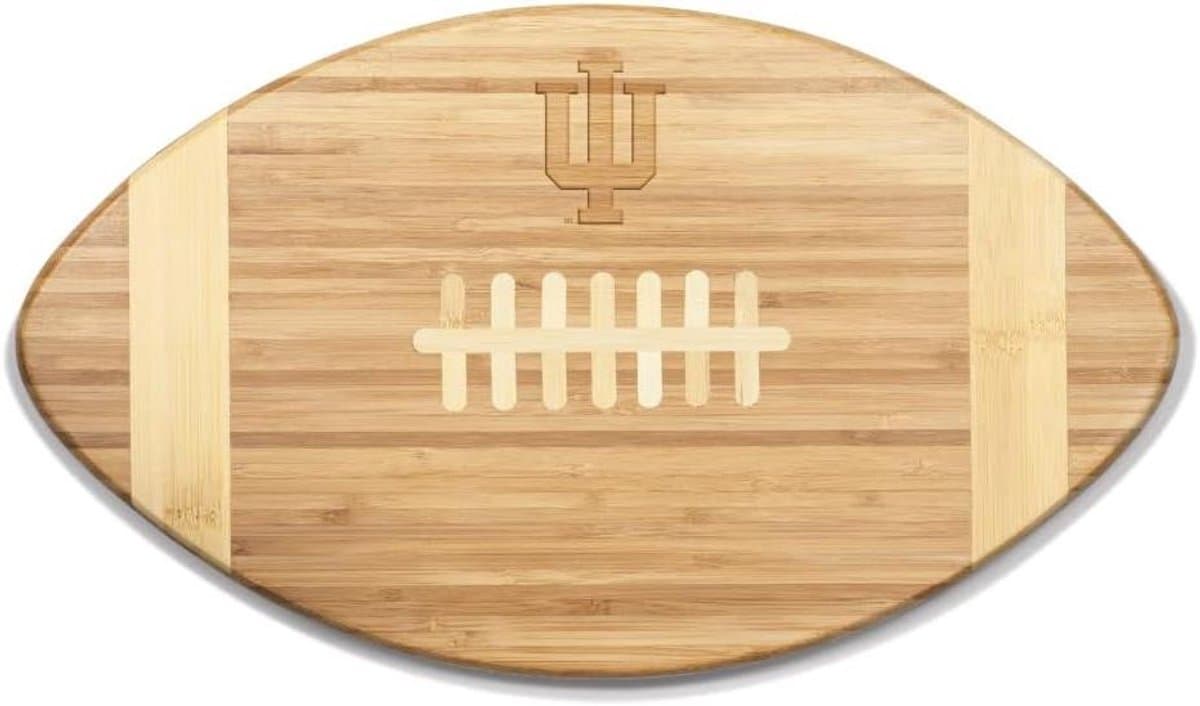 Snijplank Voetbal - Kaasplank Serveerplank - Keukenwerk - Voetbal Design - 38 x 22 cm - Bamboe