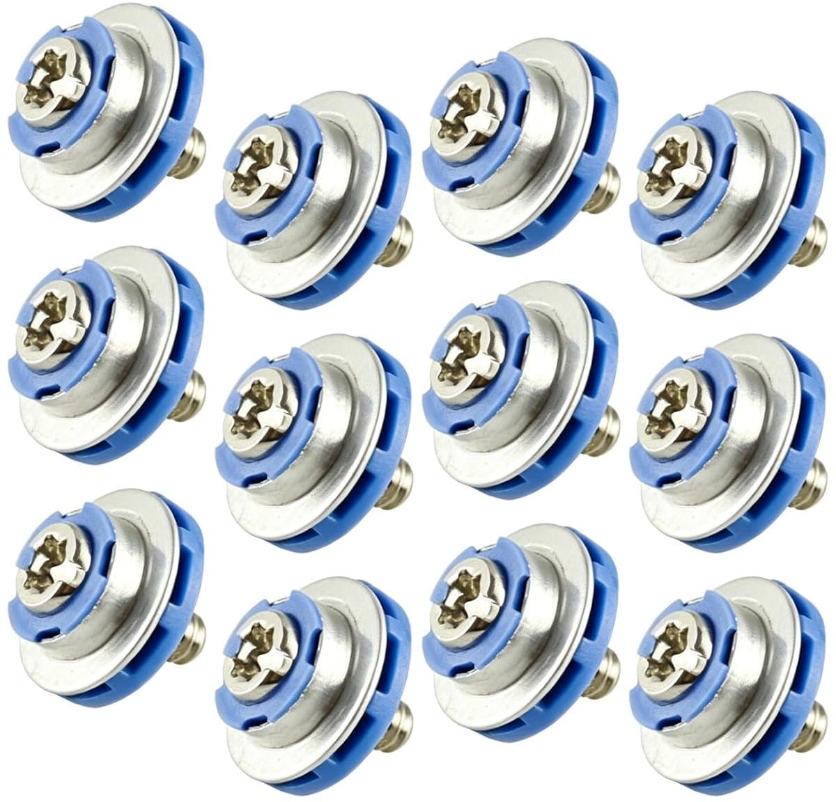 Bevestigingsschroeven voor harde schijven - 12 stuks, schokabsorberend, duurzaam, compatibel met 3,5 inch HDD en diverse modellen