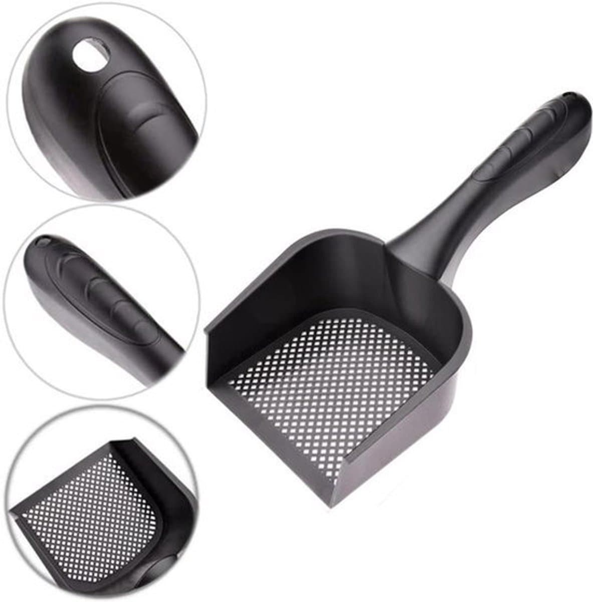 Kattenbakvulling Scoop Huisdier Schop Kat Scooper Reptiel Zand Fijne Kleine Zeef Terrarium Beddengoed Cleaner netto Schop - 1 stuk