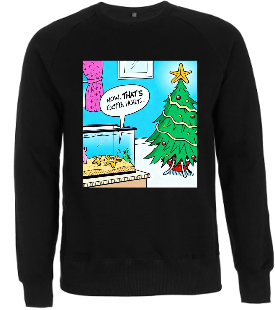 ZeesterSter piek kerstboom pijn Kerst trui - Sweater - Kersttrui - Humor - Ster