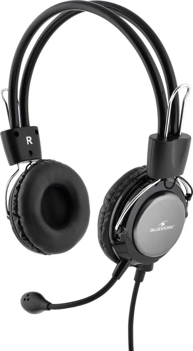Headphones with Microphone Bluestork MC-201