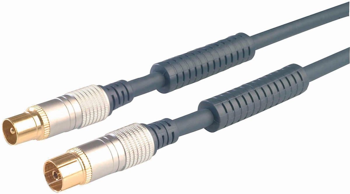 Premium Ziggo geschikt antenne coax kabel 10m