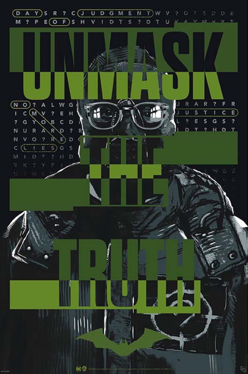 Poster DC Comics - The Batman - Riddler 61x91,5cm