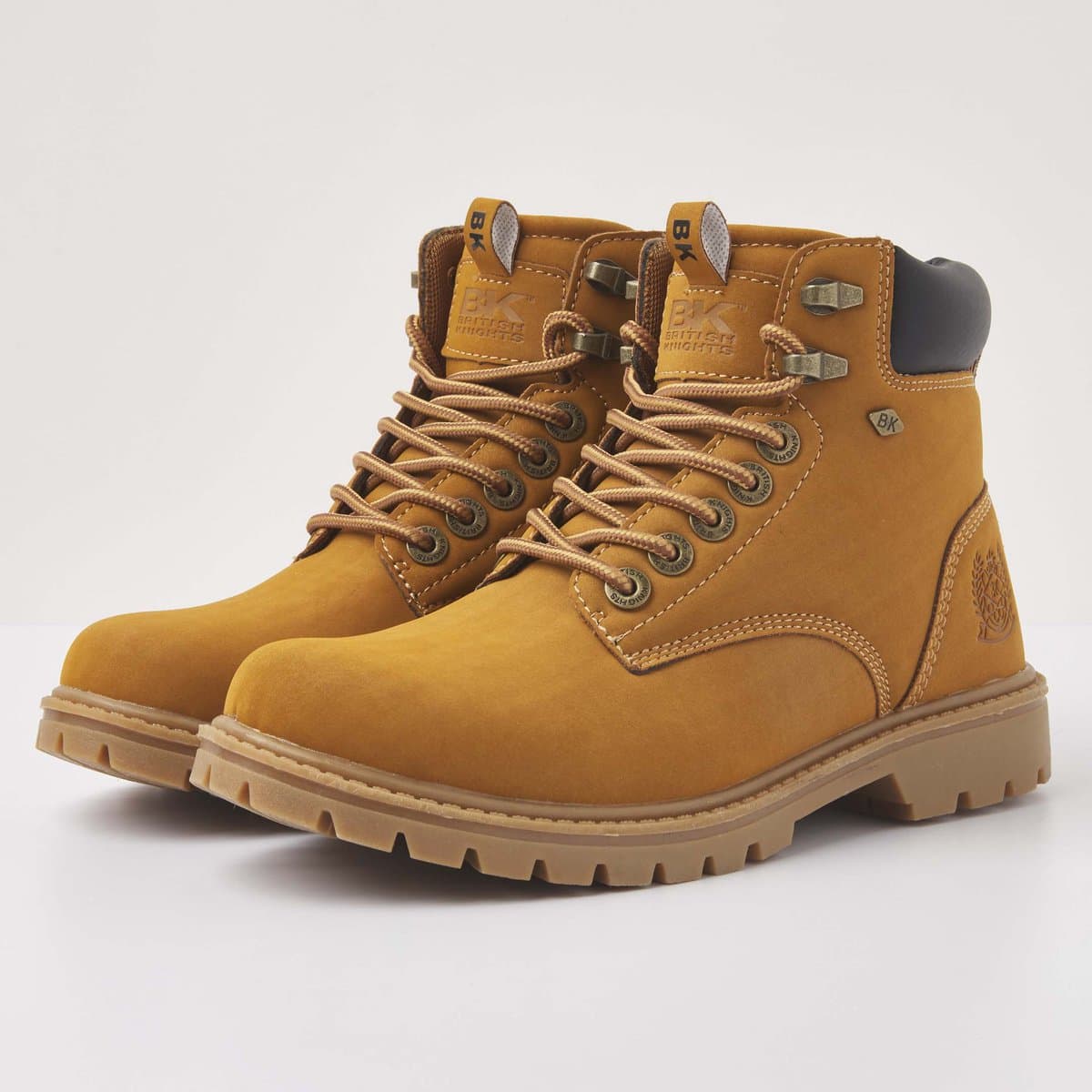British Knights - Secco Dames Veter Boot - Maat 38 - Bruin - Vrouwen Schoenen