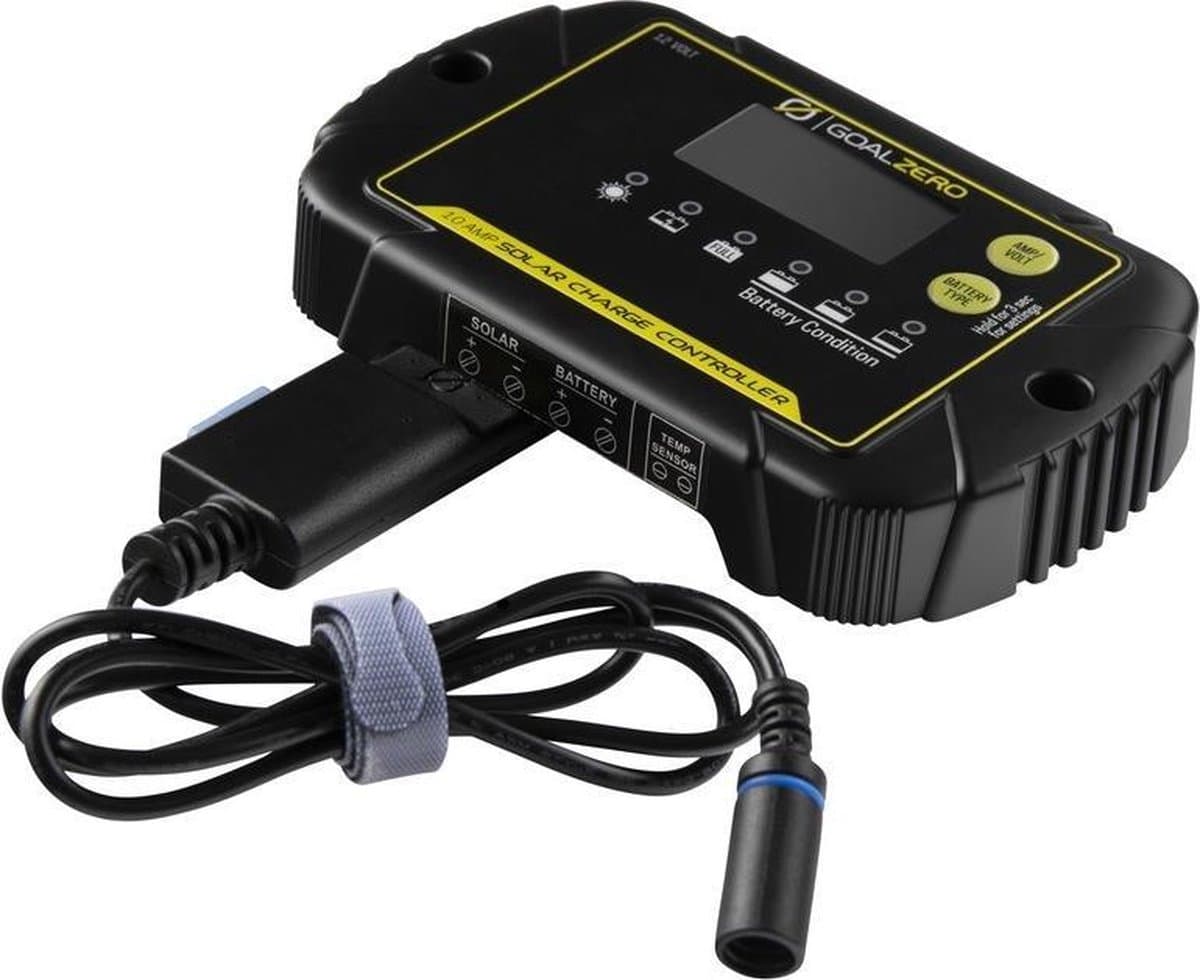 Goal Zero 10A Solar Charge Controller - Goal Zero zonnepaneel monitor