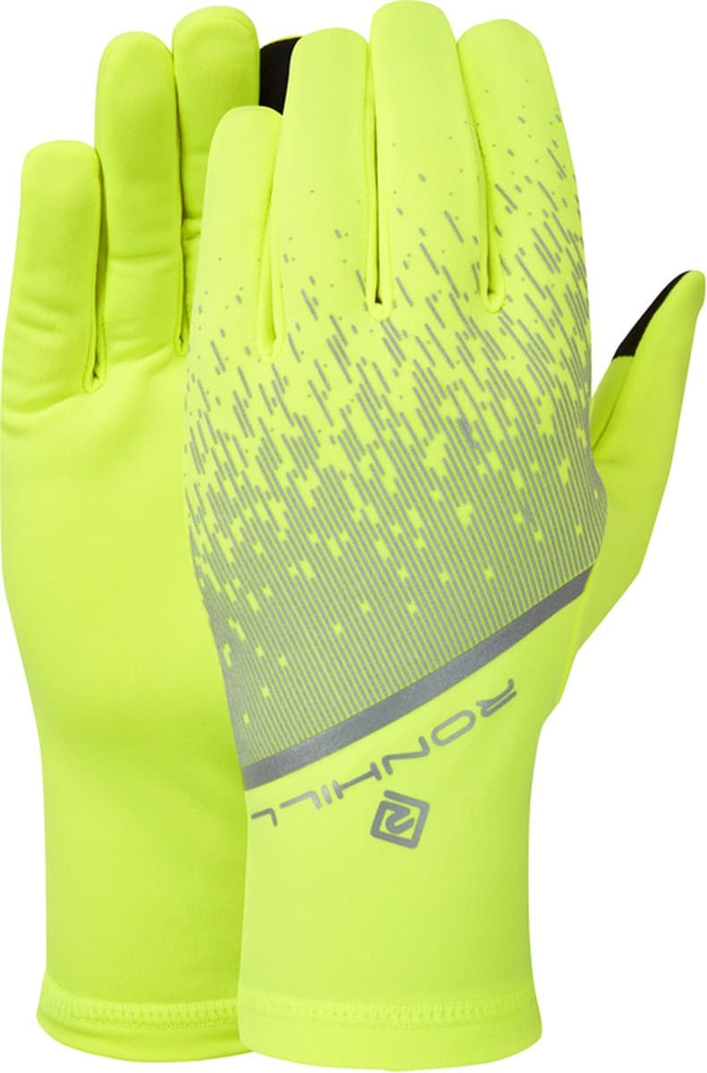 Ronhill - Reflect Glove - Hardloophandschoenen - Yellow - Maat L