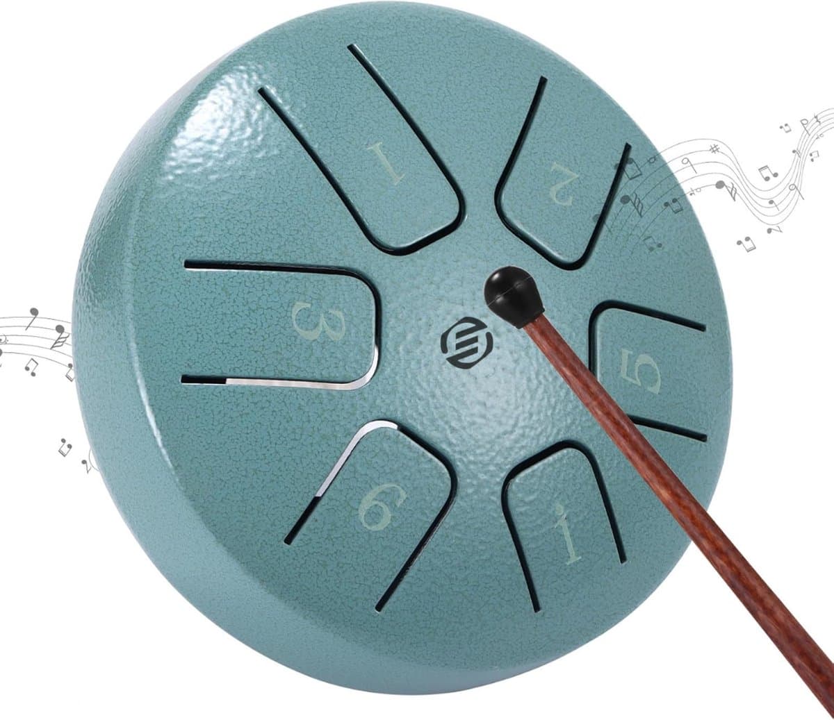 Equivera Regentrommel - Rain Drum - Regentrommel voor Buitentuin - Chakra Trommel - Waterdicht - Meditatie - Yoga - Tuininstrument