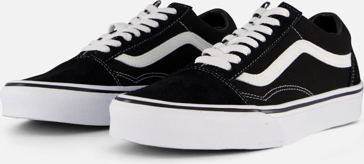 Vans Old Skool Sneakers - Unisex - Zwart/Wit