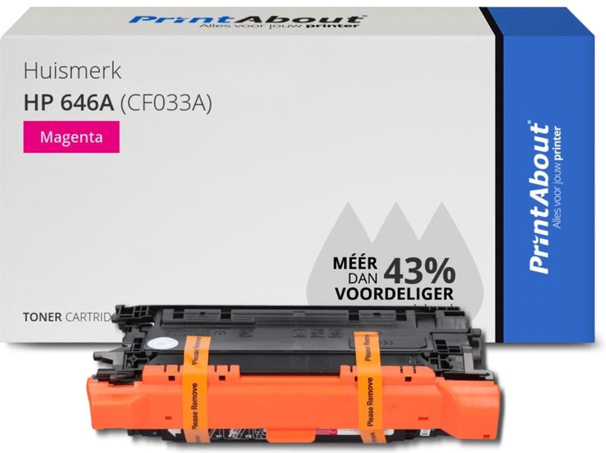 PrintAbout HP 646A (CF033A) toner magenta