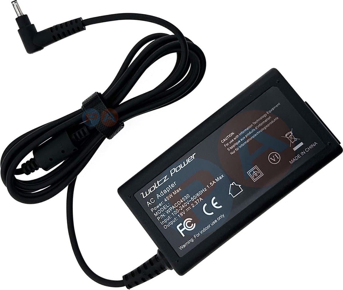 45W Laptop Oplader geschikt voor Acer Spin 3 SP314-53 SP314-54 - Ronde Pin 3.0x1.0mm Desktop Versie