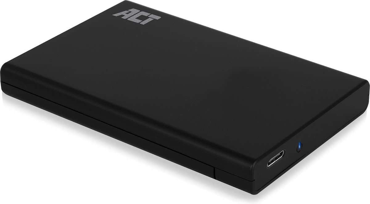 ACT AC1225 2.5" SATA Harde Schijf Behuizing USB-C 3.2 Gen2