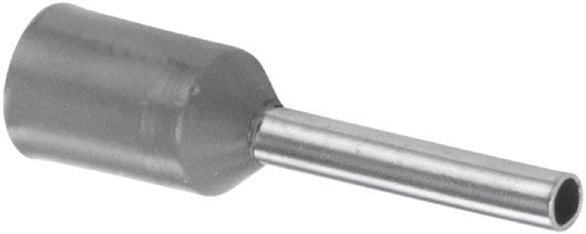 Adereindhuls geisoleerd 0,75mm² grijs - per 100 stuks