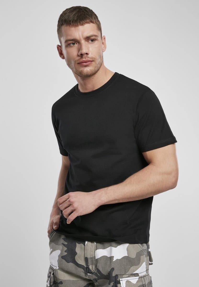 Brandit Premium Heren T-shirt - zwart - XXL