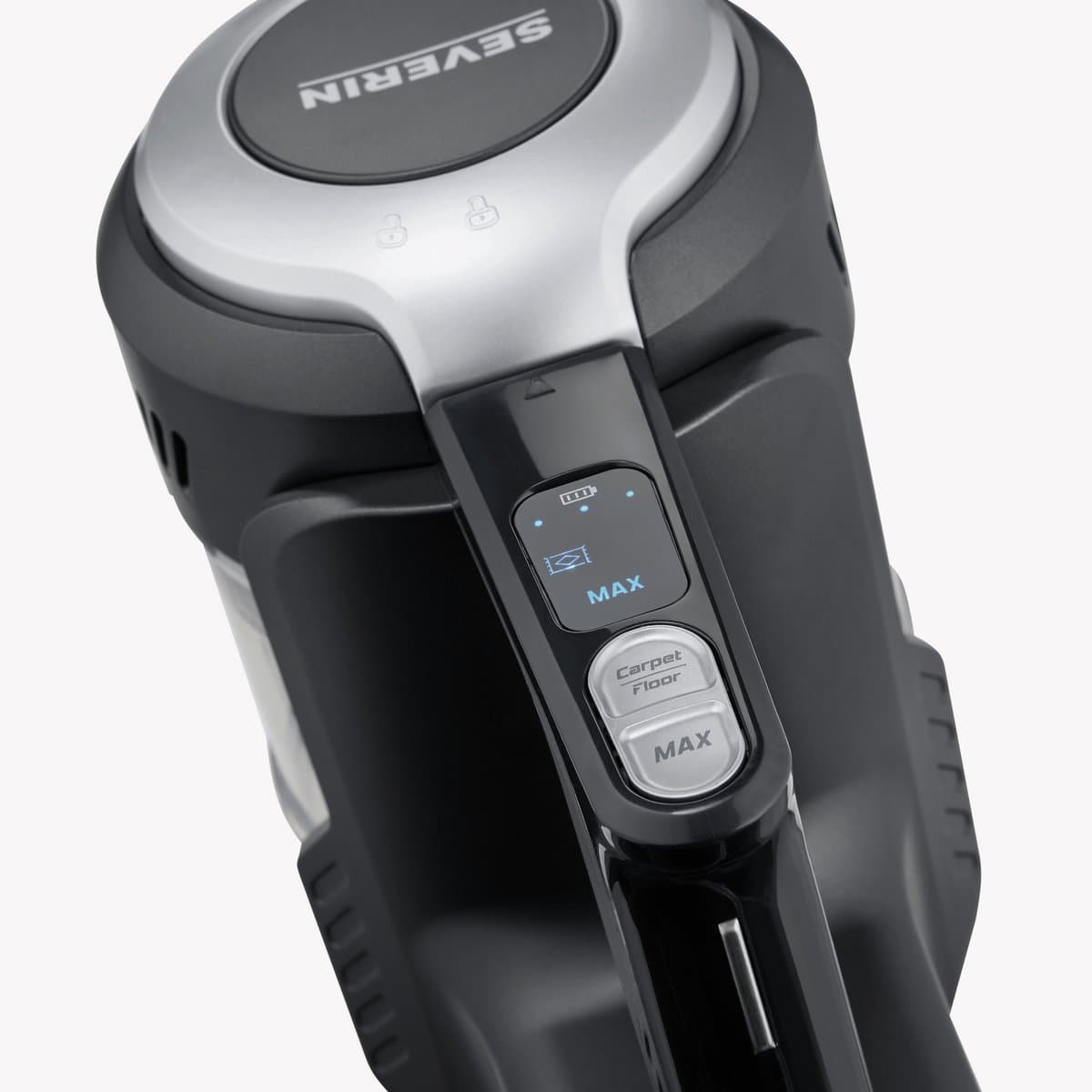 Severin HV 7155 - 2-in-1 accu stofzuiger - 21.6V zwart/grijs