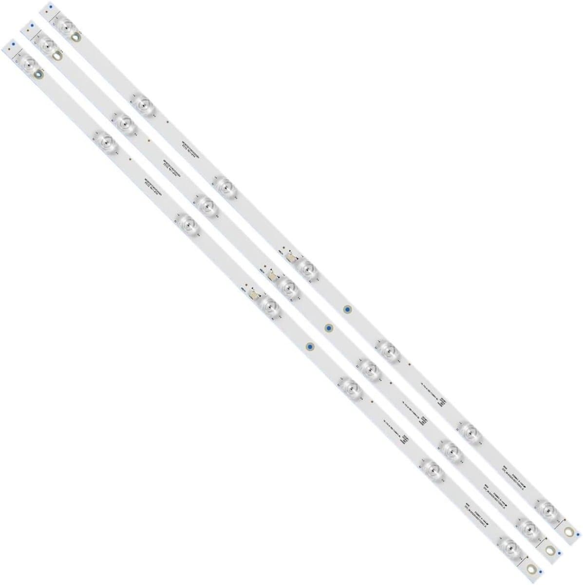 LED Achtergrondverlichting Strips - TV Verlichting - TV Scherm Repareren - Gelijkmatige Helderheid - 758 mm Lengte - Niet Gespecificeerd