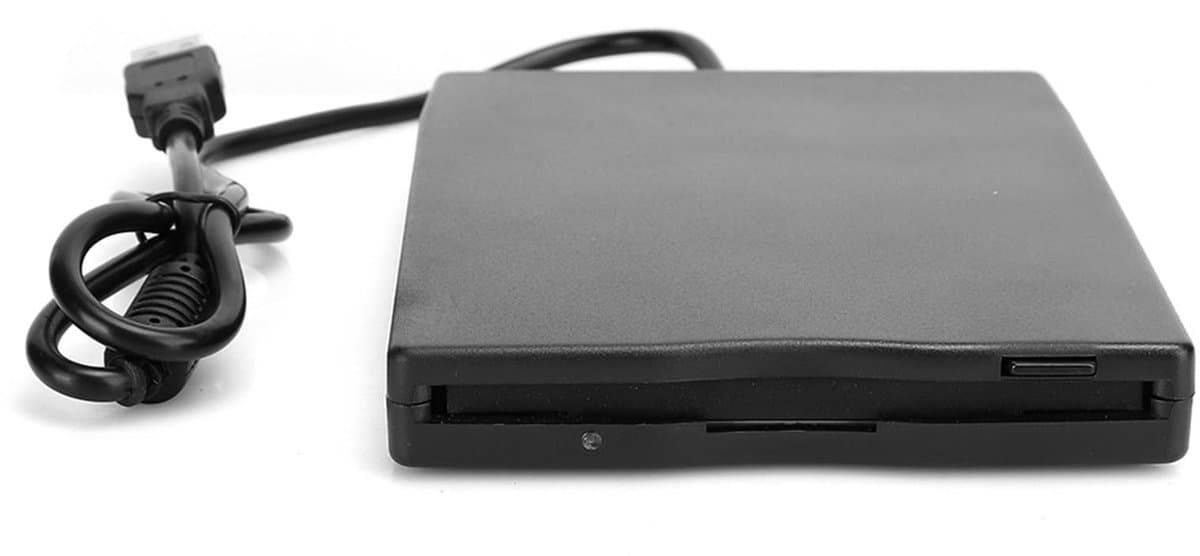 Dailygoody - Floppy Disk Reader - USB Floppy Disk Drive - Ultradun en Lichtgewicht - 3,5 Inch - Duurzaam en Stevig - Geschikt voor Desktop en Laptops ...