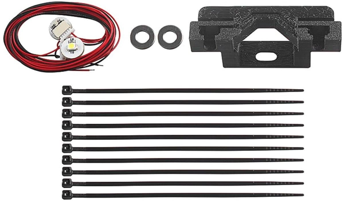 Dailygoody - Hotend Nozzle Verlichting - LED Verlichting Kit - Voor 3D Printers - 24V - Verbeterde Verlichting - Geschikt voor ENDER-3