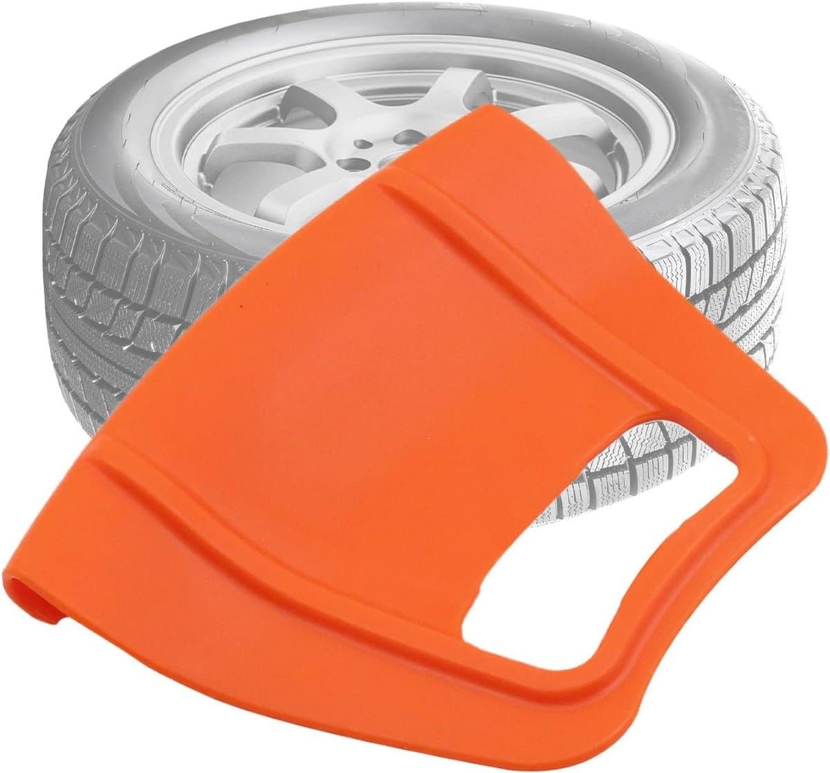 Velgrandbeschermer - Bandenwissel Tool - Banden Vervangen - Effectieve Velgbescherming - 13.8 x 10.8 cm - Oranje