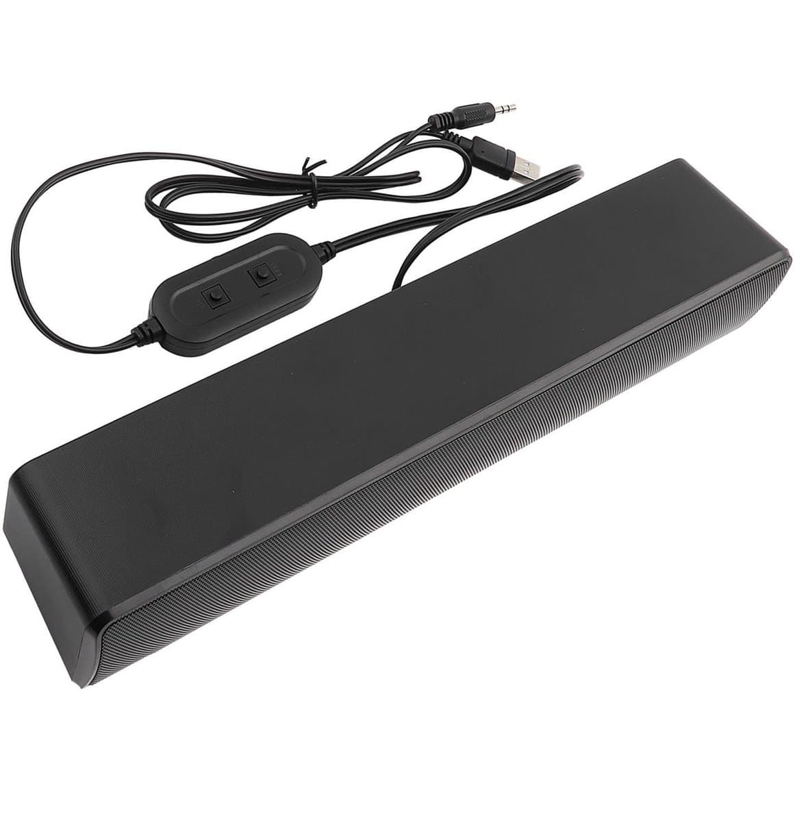 Dailygoods - USB Soundbar Luidspreker voor PC en Laptop