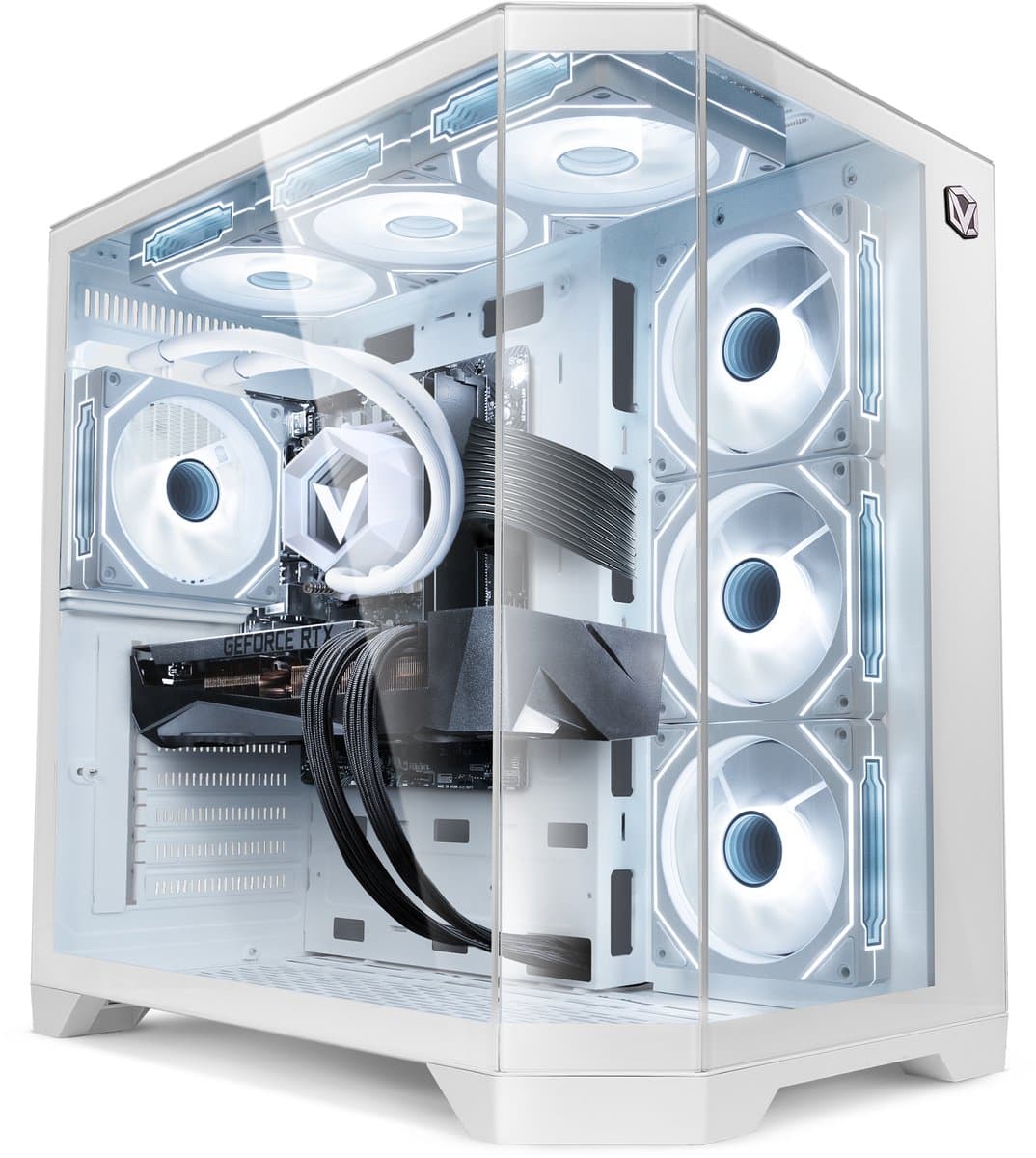 Vibox Gaming PC - Ryzen 7 5700X - RTX 5070 Ti - 32GB RAM - 1TB NVMe SSD - Windows 11 - WiFi 6 + Bluetooth 5.4 - Waterkoeling