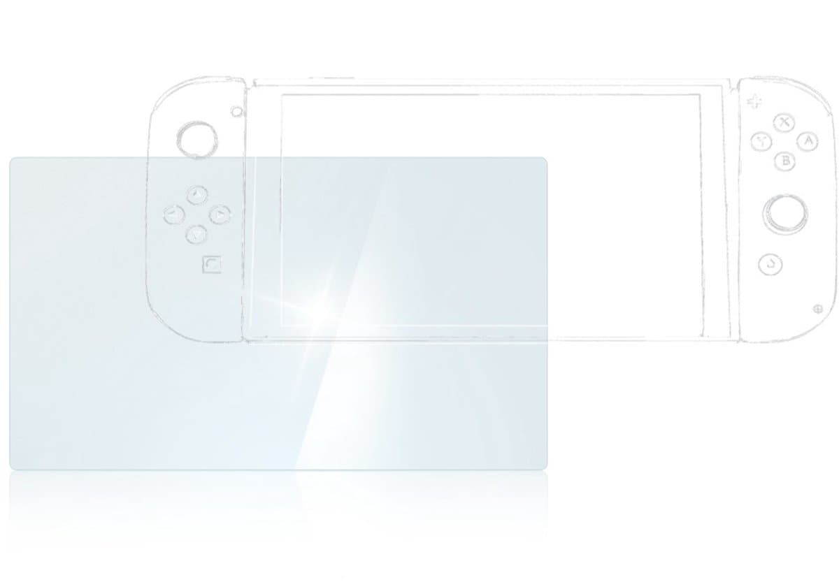 uRage Beschermglas voor Nintendo Switch OLED, 2 stuks