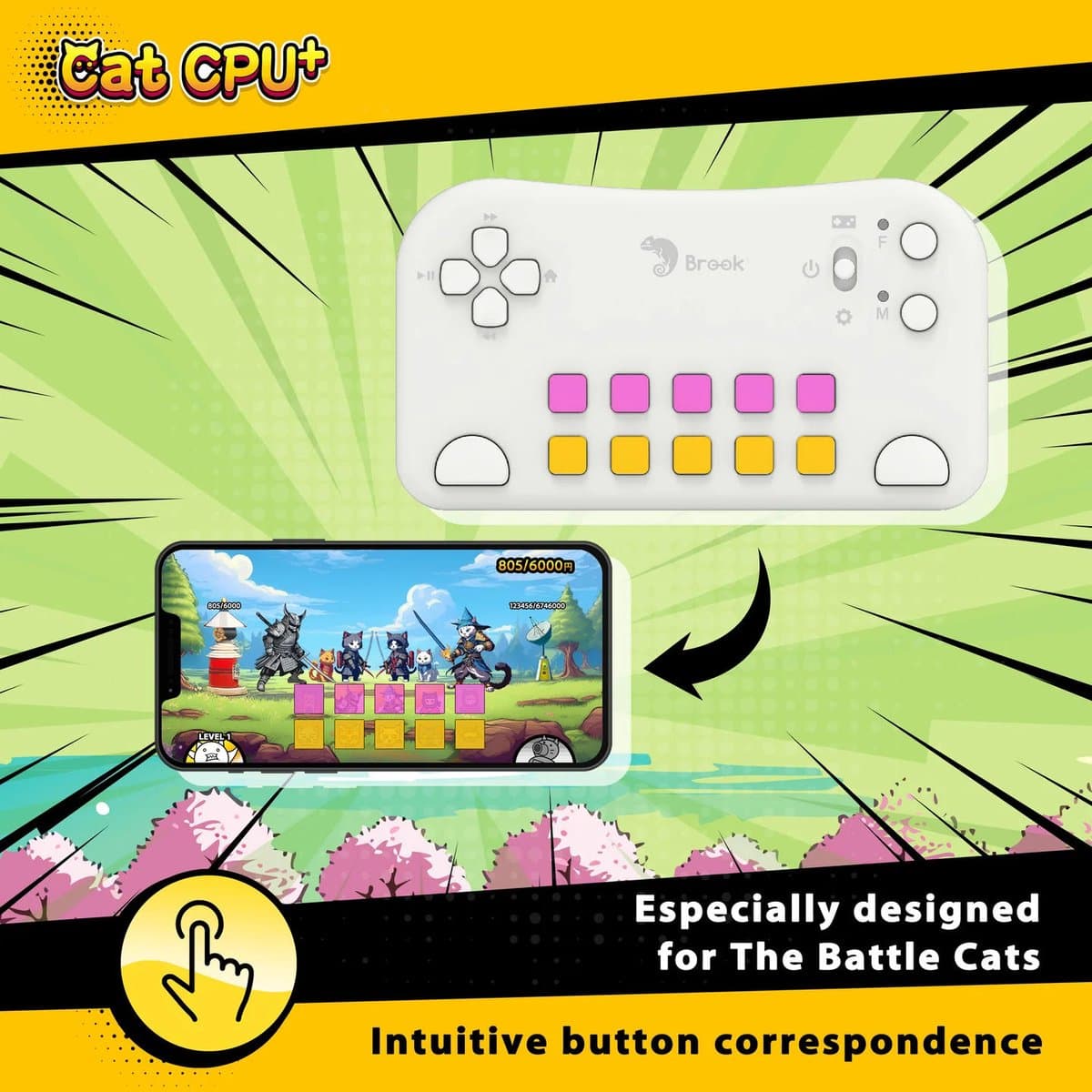 Brook Cat CPU Plus: The Ultimate Controller for The Battle Cats
