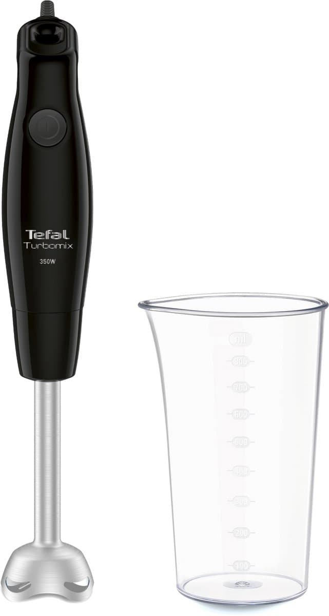 Tefal Turbomix HB1218 - Staafmixer - Lichtgewicht - Eenvoudig in Gebruik - 350W - Zwart