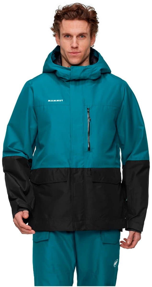 Mammut Fall Line Hardshell Thermo Jas Blauw XL Man