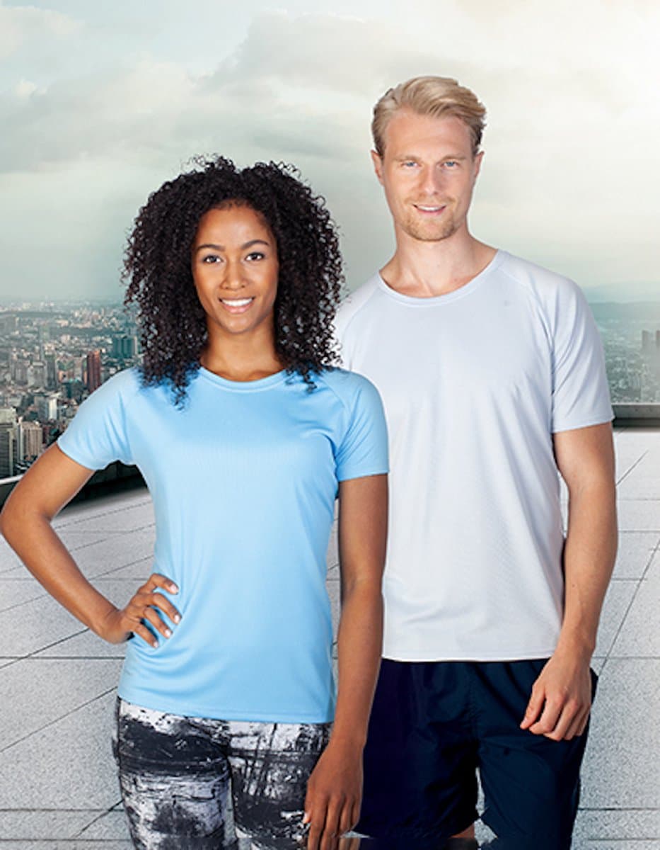 Herensportshirt 'Tech Tee' met korte mouwen Black - S