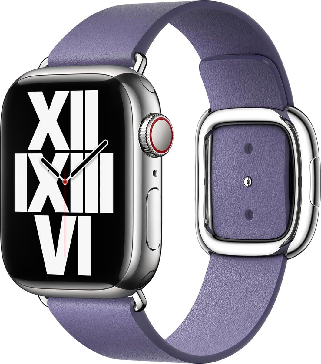 Apple Watch Modern Buckle - 41mm - Blauweregen - Small - voor Apple Watch SE/5/6/7