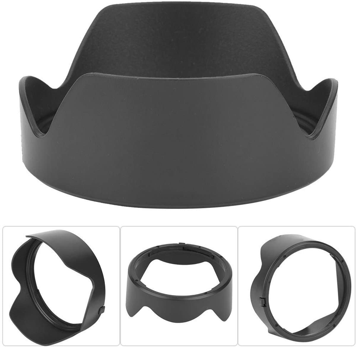 Dailygoods- Lenskap 82 mm - Vervanging voor EF24-70 mm 24-70 II - Hoogwaardig ABS-kunststof - Duurzaam/slijtvast - Bescherming tegen krassen - Eenvoudige installatie - Zonneklep
