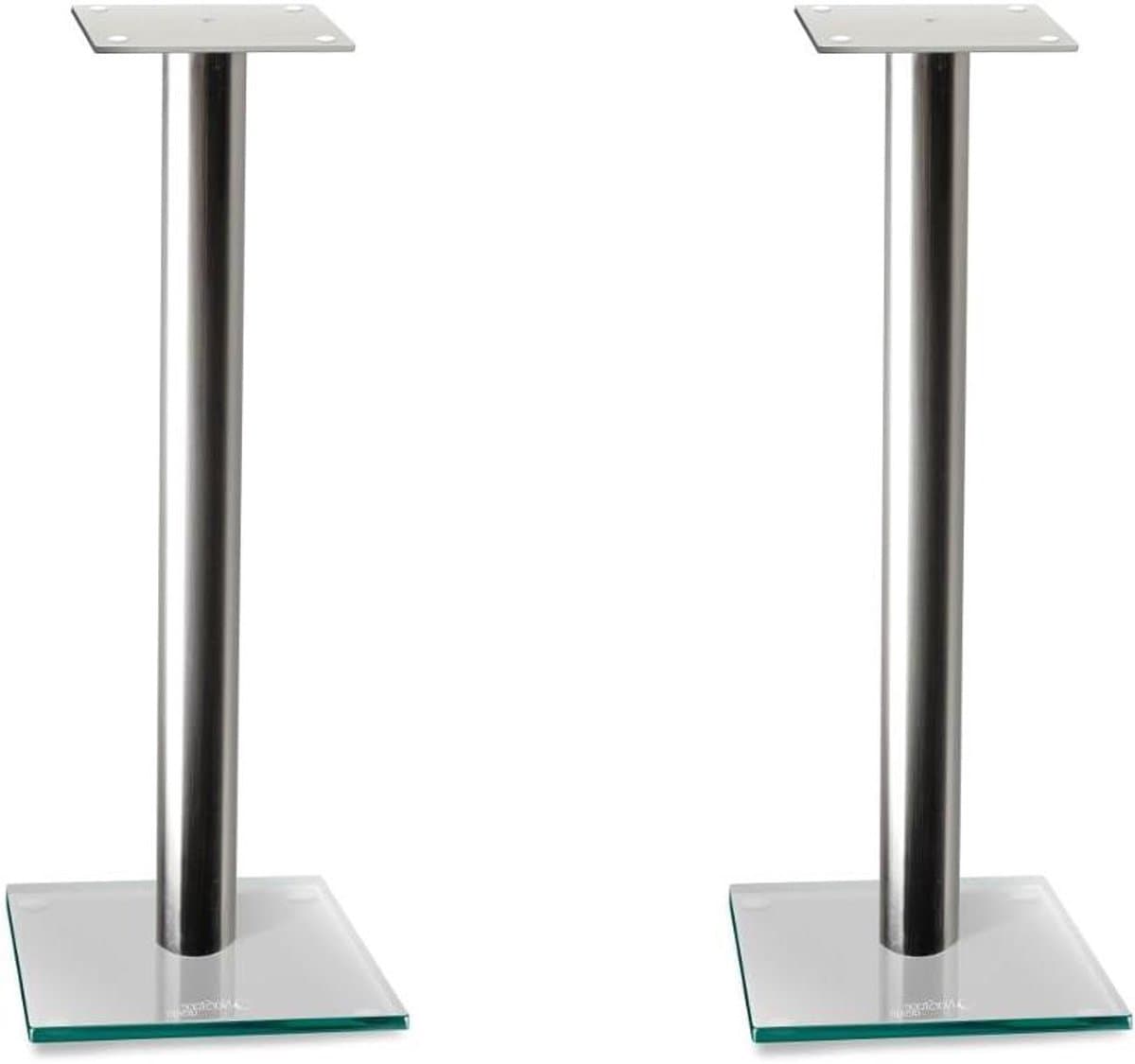 Speaker Stand - Audio Meubel - Muziek Luisteren - Minimalistisch Design - Verstelbaar - Zwart