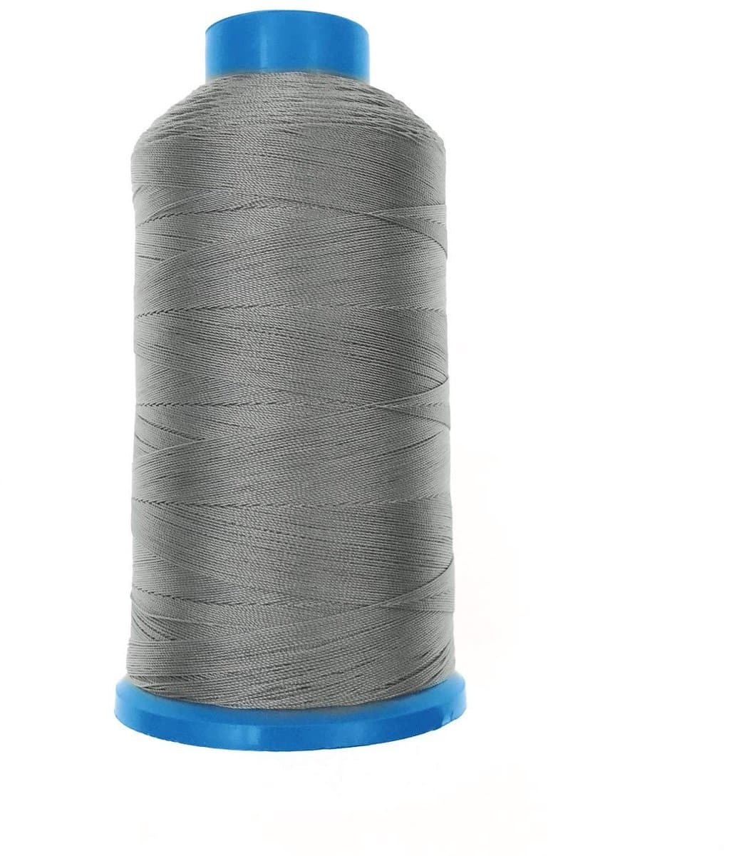 Dailygoods- Naaigaren 1500 Yard T70 69# - Grijs Nylon - Sterk/duurzaam - Voor industriële machine - Overlock/hand naaien - Diameter 0,23 mm - Draad