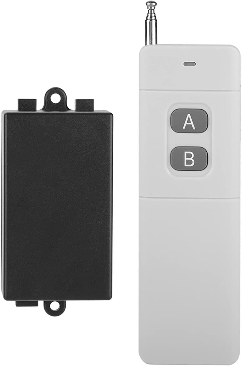 Dailygoods - Draadloze Afstandsbediening - 3 km Bereik - Eenvoudige Installatie - Schakelsysteem - Geschikt voor Verlichting, TV en Meer