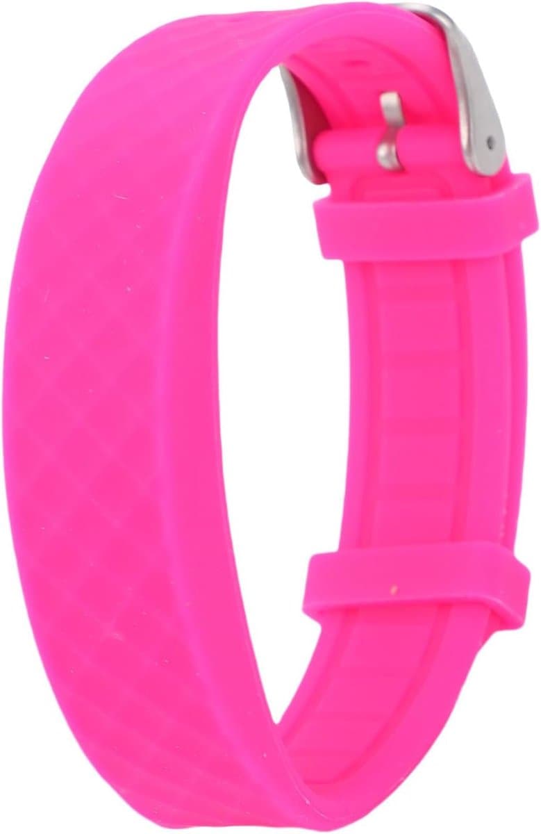 Smart Armband - Fitness Tracker - Gezondheid Bijhouden - Direct Opladen - 45 Dagen Standby - Roze Rood