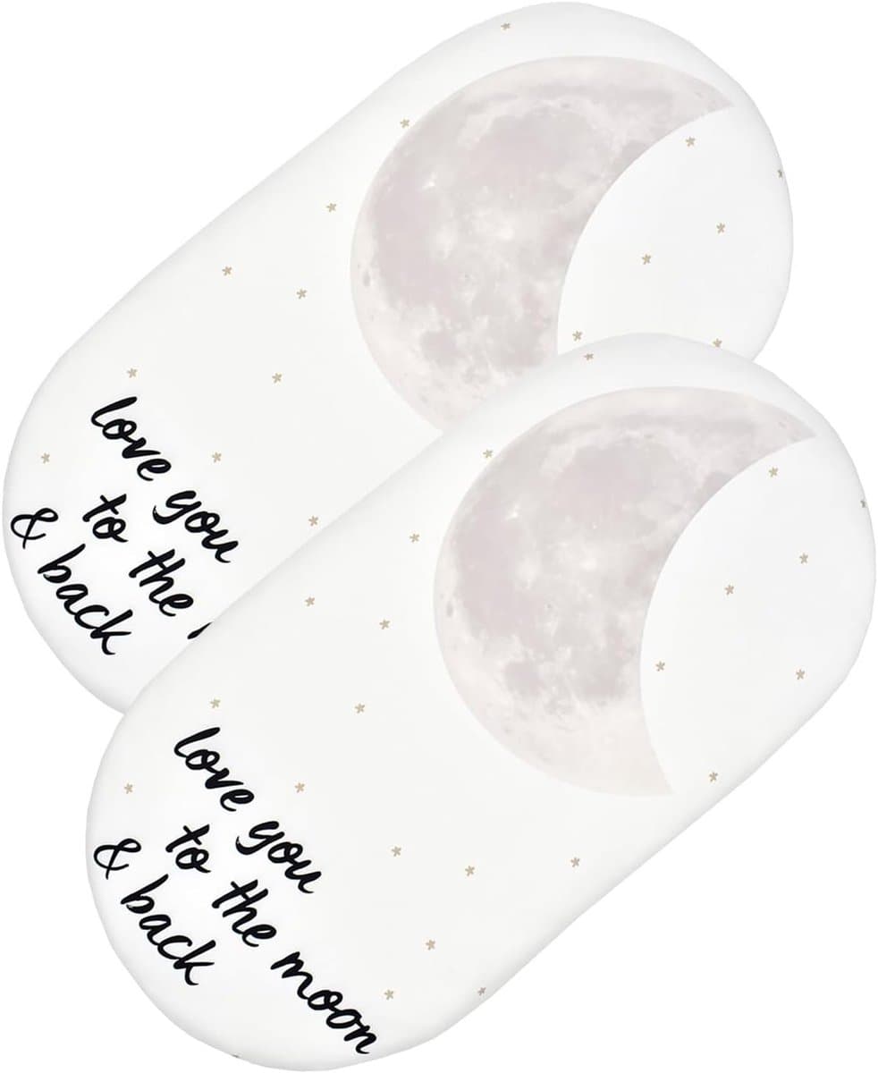 Set van 2 Baby Matrasbeschermers voor Wieg en Kinderwagen - Aangenaam Fitted Sheet en Waterdichte Bescherming