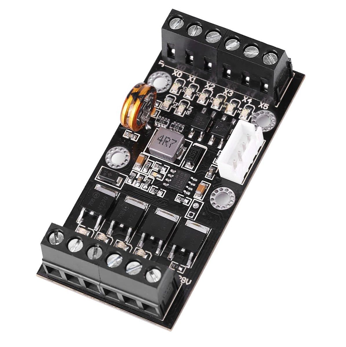 Keenso Quality motorcontroller FX1N-10MT DC-paneel SPS-controller industriële besturingsplaat SPS programmeerbare logic-controller relaisuitgang module