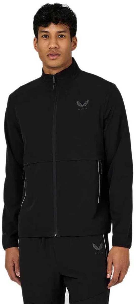 Castore Flex Woven Jas Zwart S Man
