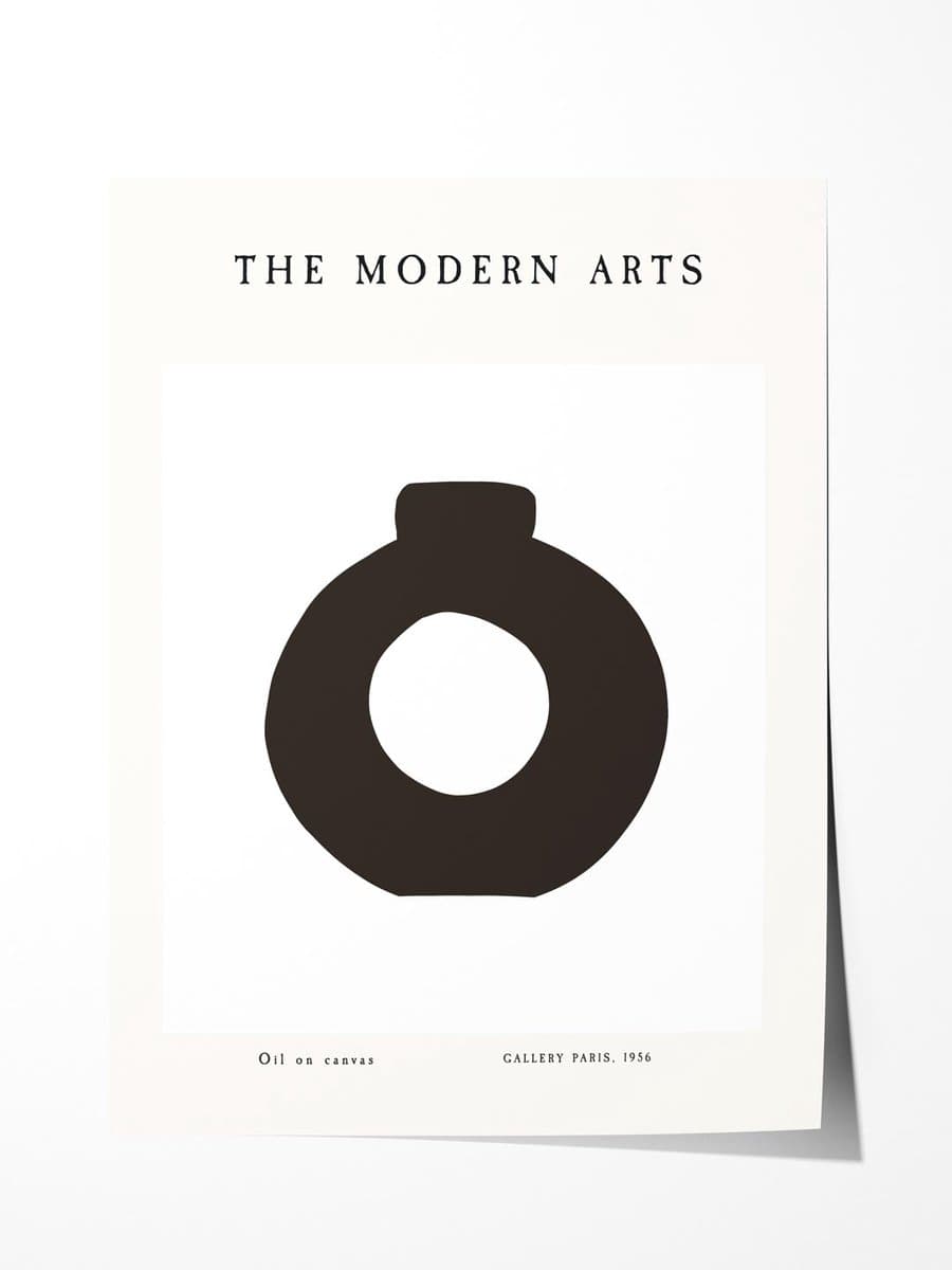 Modern Arts Vaas Poster - Poster 100x150 cm - Sfeervolle Wanddecoratie voor Woonkamer & Slaapkamer - Premium papier - zonder lijst