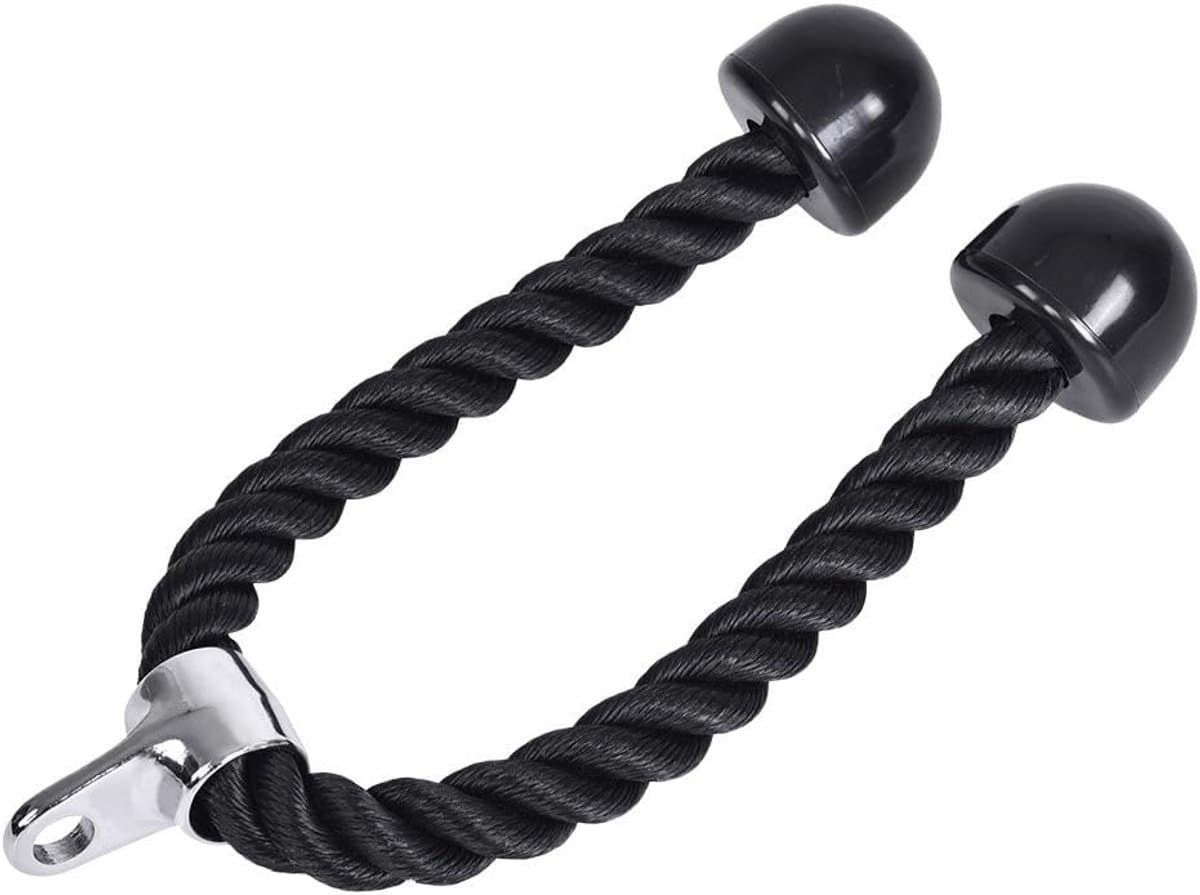 Krachtige Tricep Trainingskabel met Handvat voor Fitness en Bodybuilding Thuistraining