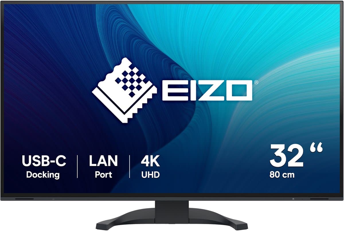 EIZO FlexScan EV3240X-BK LED display 80 cm (31.5") 3840 x 2160 Pixels 4K Ultra HD Zwart