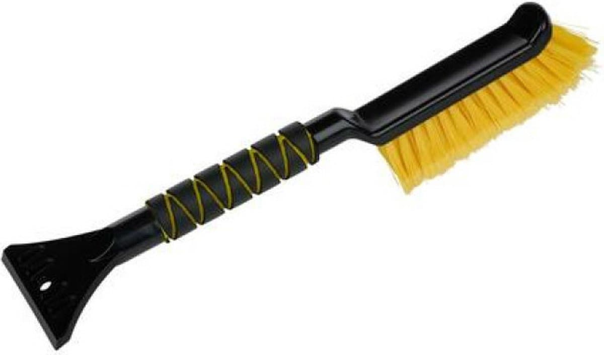 Dunlop ijskrabber met borstel - 40 cm, zwart